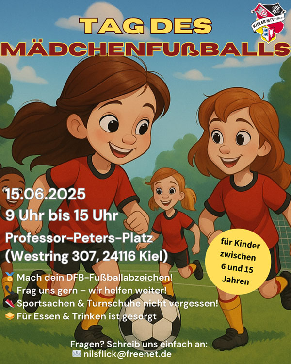 Poster mit Termin 15.06.2025 von 9-15 Uhr, Prof.-Peters-Platz